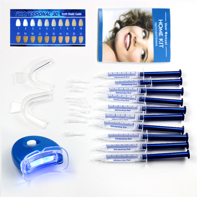 Kit de Blanchiment Dentaire Pro LED – Sourire Éclatant en 7 Jours ✨